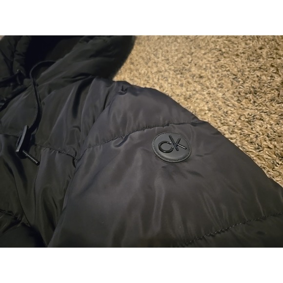 Calvin Klein Mens Winter Hooded Puffer Jacket. Size Large - Picture 2 of 7